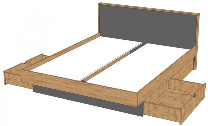 Кровать КИНГ-САЙЗ 180х200 