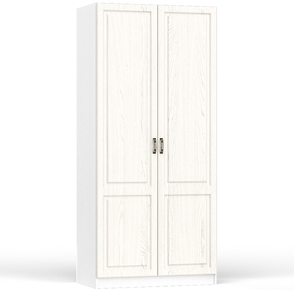 Ливерпуль Шкаф для одежды 13.134, ясень ваниль/белый