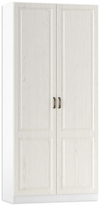 Ливерпуль Шкаф для одежды, ясень ваниль/белый