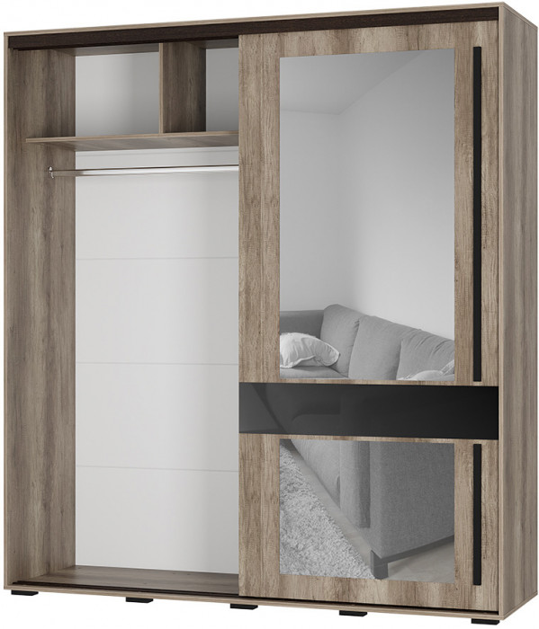 Шкаф-купе Крафт-8, Дуб Каньон