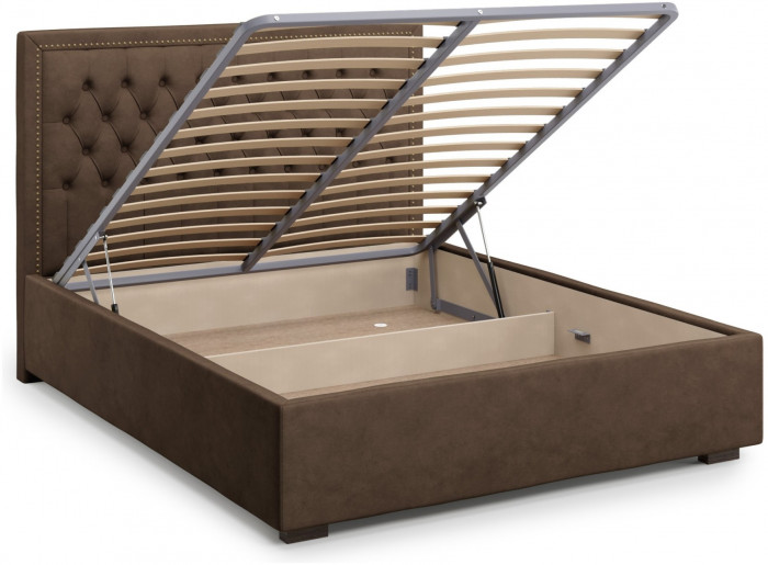 Кровать Orto 180 с подъемным механизмом, Velutto 23