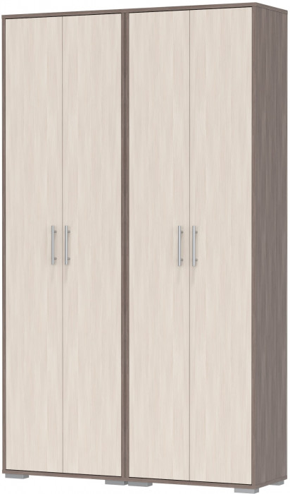 Два шкафа для одежды Домино 2-3430бод.тем/св, бодега тёмный/бодега светлый