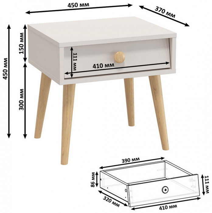 Афина Спальня 36-1400, кашемир серый