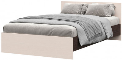 КР 557 Бася ЛДСП кровать 1400 венге/белфорт