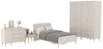 Афина Спальня 37-1200, кашемир серый