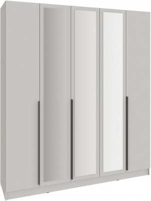 Шкаф Мадрид (2,0) с 3 ящ. внутри с зеркалом, Кашемир