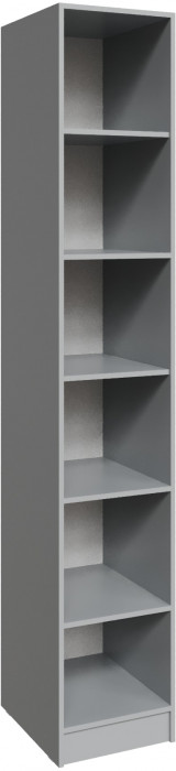 Стеллаж Мадрид (0,4), Камень серый