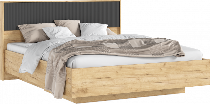 Модульная спальня Марвэл, Дуб крафт/Браш графит