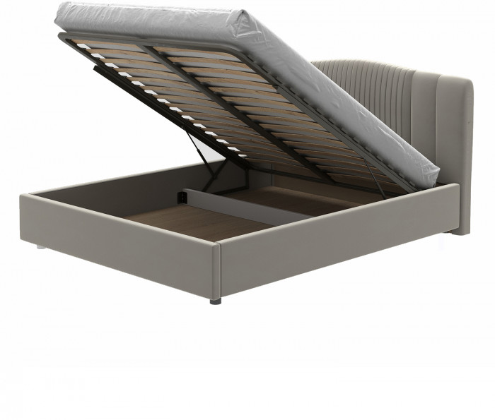 Кровать-12М с подъёмным основанием 1800 дым