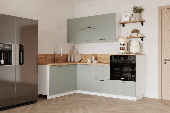 КГ Угловой 1500*2100 (без пм) Эмаль, Олива  Арника РМ