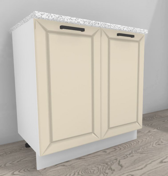 Ф-50 Альфа (ШВ 800, ШН 800) МДФ холст белый