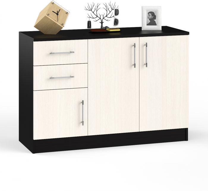 Комод СВК № 3, венге/дуб лоредо