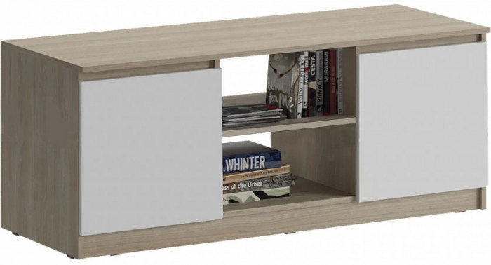 Модульная гостиная Челси сонома/белый глянец (Дуб Сонома, Белый глянец)