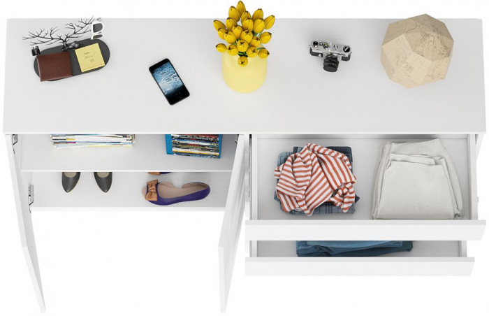 Мори Комод МК1600.1, белый