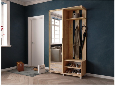 Прихожая Ларго-2 дуб крафт золотой