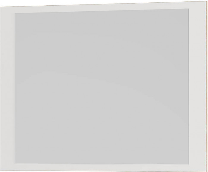 "Сакура" зеркало (800х600) дуб сонома/белый