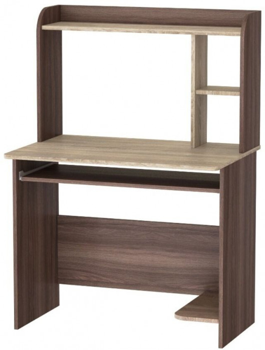 Компьютерный стол Грета-2 ясень шимо/дуб сонома