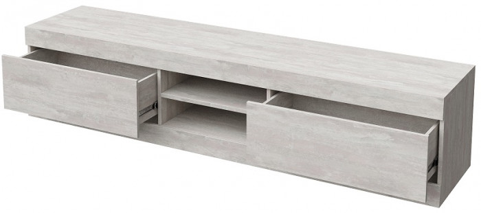 Тумба под ТВ для гостиной "Лондон" - Ледяное дерево