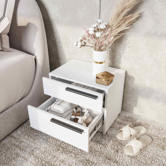 Тумба прикроватная "Айрон" ТБ-12 белый