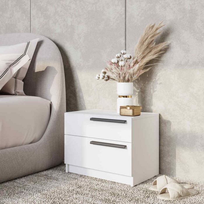 Тумба прикроватная "Айрон" ТБ-12 белый