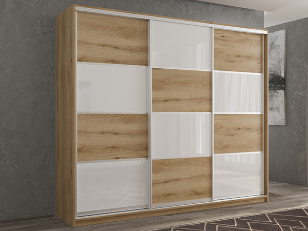 Шкаф-купе Кааппи 14 Эвок Прибрежный 240х45х230 см