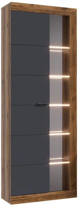 Прага Модульная Гостиная, вариант №4, делано/Графит