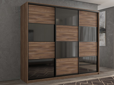 Шкаф-купе Кааппи 13 Орех Тьеполло 180х45х230 см