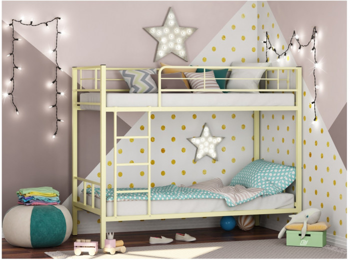 Двухъярусная кровать Севилья 2, слоновая кость