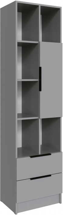 Шкаф Мадрид (0,5), Камень серый