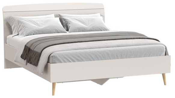 Афина Спальня 4-22901М1к.с. Кровать 1600, кашемир серый