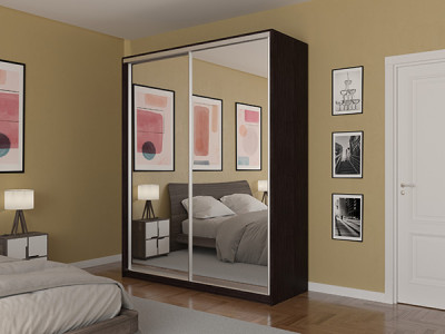 Шкаф-купе Лаурус 1 Венге 160х45х220 см