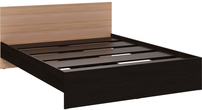 Ронда Кровать 160, венге/дуб молочный