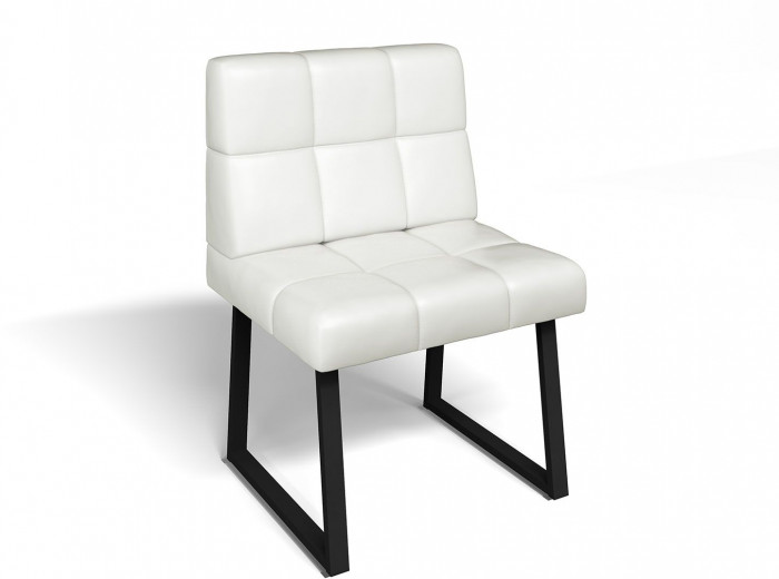 Кухонный диван Реал МД 660 Милк/Черный муар