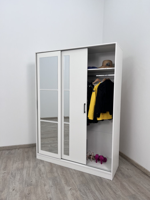 Шкаф-купе Стиль-2 1600, Дуб крафт золотой/Графит серый