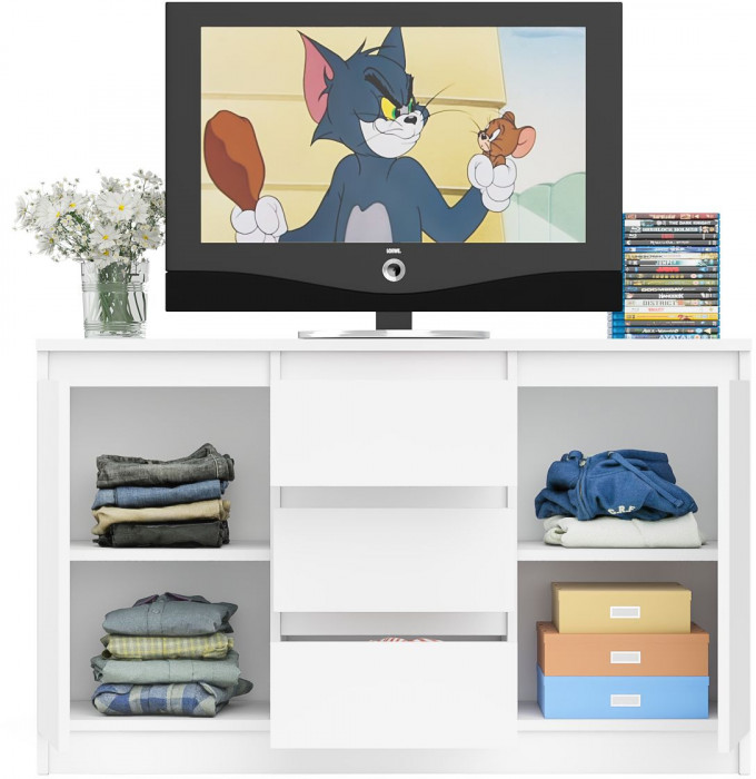 Мори Комод МК1200.3, белый