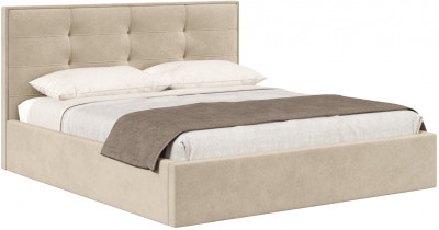 Кровать с подъёмным механизмом 1800 Римини, бежевый 729