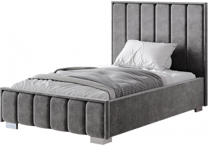 Кровать с подъемным механизмом Мирабель КР-06 (1,2м), Грифельный