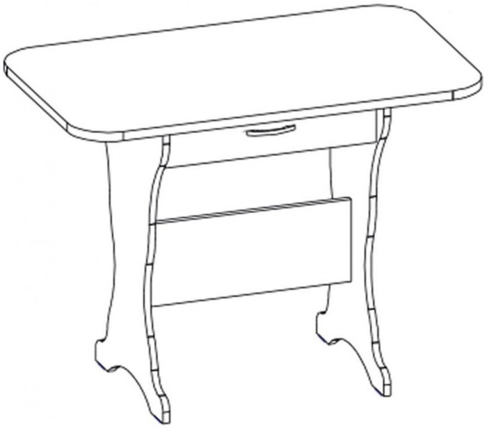 Стол-тумба СТ-04 Анкор Светлый