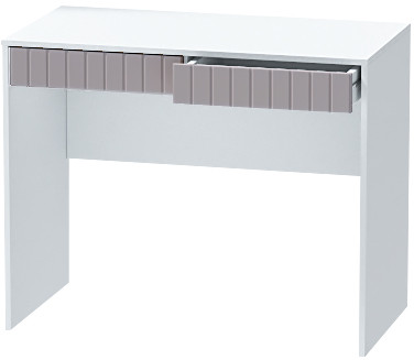 Столик туалетный "Иннэс-7", Белый/Грэй софт