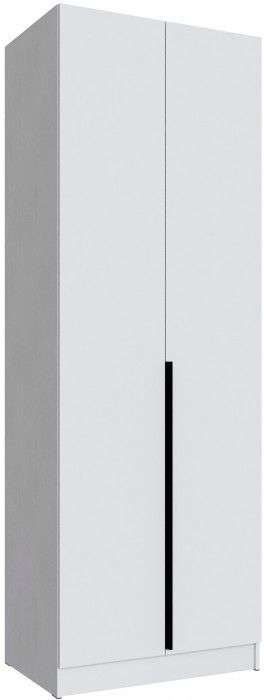 Шкаф Мадрид (0,8) с полками без зеркала, Белый