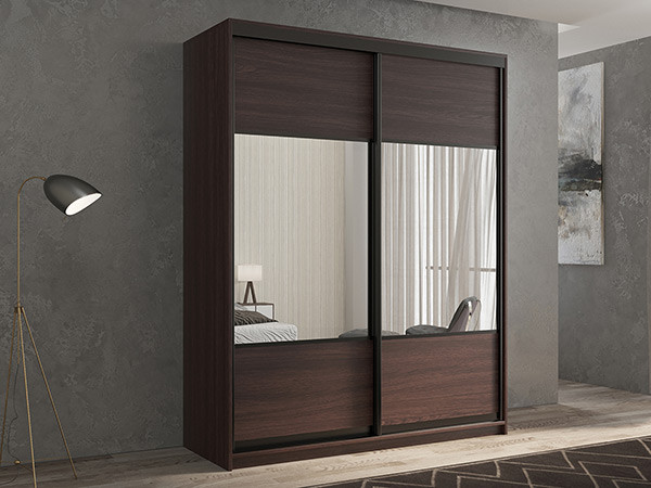 Шкаф-купе Кааппи 6 Венге 160х60х230 см