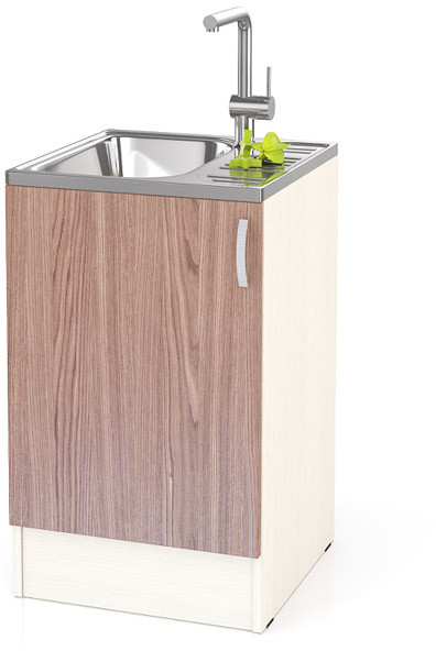 Кухня Мери ШНМ500 Стол под мойку 50 см., дуб/ясень шимо тёмный