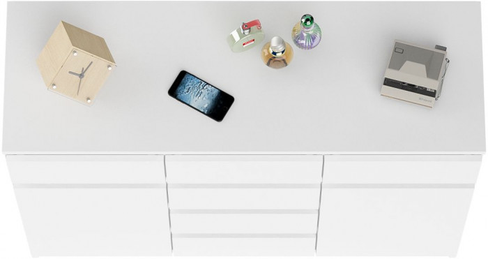 Мори Комод МК1200.4, белый