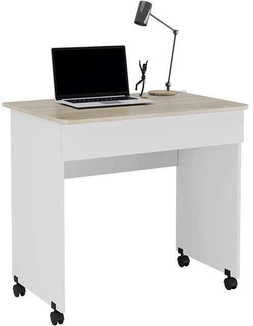 Diamond Стол компьютерный тип 2 (Дуб Сонома/Белый)