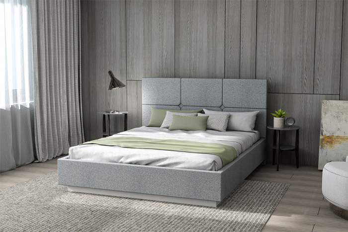 Кровать "Соната" арт.004 с настилом ЛДСП, 160х200 - Sherlock 993