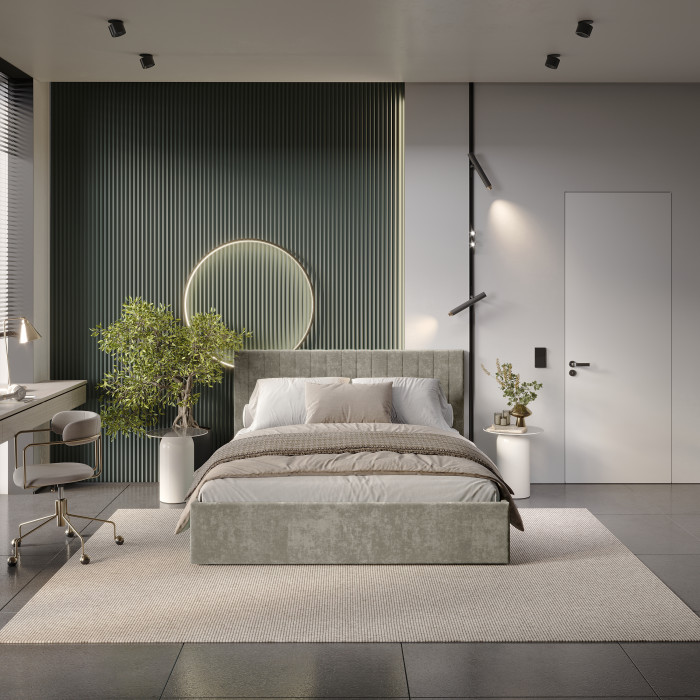 Кровать с подъемным механизмом Хлоя 1,6м, Муссон