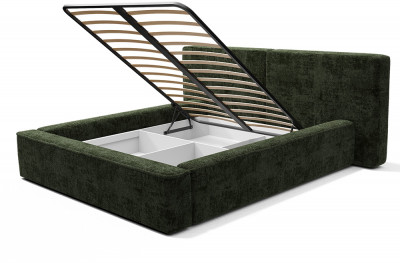 Кровать с подъемным механизмом Релакс КР-20 (1,6м), Зеленый изумруд