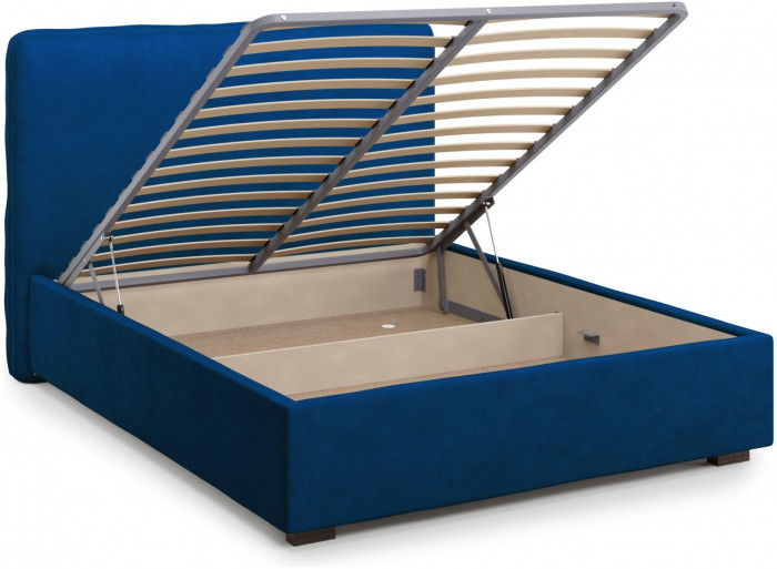 Кровать Brachano 160 с подъемным механизмом, Velutto 26