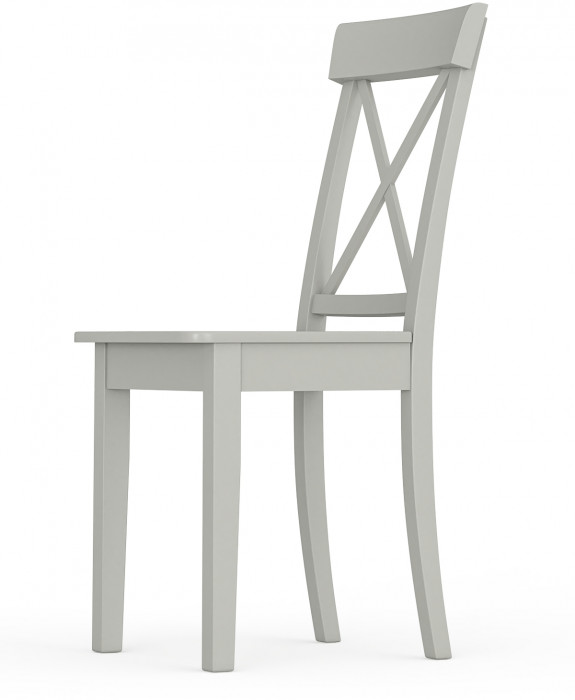 Стул Мебель--24 разборный Гольф-14, цвет серый, деревянное сиденье серое, ШхГхВ 41х42х95 см., от пола до верха сиденья 47 см.