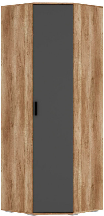 Шкаф угловой "Вегас" ШКУ-01 дуб каньон/графит